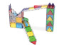 Magnetická stavebnice Rail Racers Deluxe 90 dílů