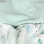 Mušelínová osuška s kapucí Design 85 x 85 cm Babymatex