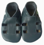 Kožené capáčky sandálky Barefoot Vel. L (12-18 měs.) Hopi Hop 