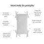 Modulární mantinel do dětské postýlky sada 3 ks Sleepee