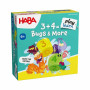 Play&Learn Vzdělávací mini hra 3+4 brouci od 6 let Haba