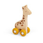 Zvířátko na kolečkách Safari Bigjigs Toys