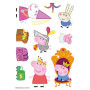Magnetická samolepková knížka Prasátko Peppa