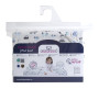Mušelínové prostěradlo Design s gumou 60 x 120 cm BabyMatex