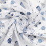 Bavlněný mantinel do postýlky Bump Air Design 360 cm Babymatex