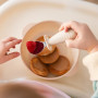 Příbor dětský se zábranou 12 m+ BabyOno Béžový 2. JAKOST