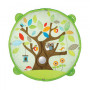 Deka na hraní Treetop Friends ZELENO-HNĚDÁ, 0m+
