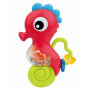 Chrastítko Baby Mix s melodií mořský koník červený