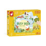 Farma Busy Book interaktivní kniha s aktivitami EN FR Janod