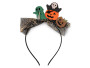 Čelenka do vlasů Halloween / čarodějnice černá