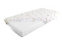 Bavlněné prostěradlo s gumou a potiskem 70 x 140 cm Babymatex