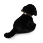 Plyšový pes labrador černý 25 cm Rappa