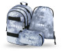 Set 3 Skate NASA Grey: batoh, penál, sáček Baagl