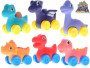Dinosaurus 7 cm jezdící volný chod 18 m+