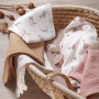 Mušelínové - super měkké plenky, 3 ks 70x70 cm Pudrová Baby Ono