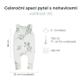 Celoroční spací pytel s nohavicemi Černé tečky Sleepee