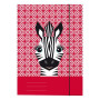 Desky s gumou A4, Zebra, Cute animals Herlitz