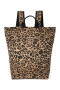 Puffy Adult Backpack batoh Brown Leopard Studio Noos