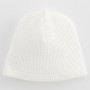Kojenecká bavlněná čepička New Baby Luxury clothing bílá