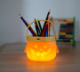 LED noční lampička a stojánek na pastelky 2v1 - dýně Mary's