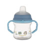 Hrneček se silikonovým pítkem FirstCup BONJOUR PARIS 150 ml Canpol Babies