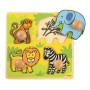 Moje první vkládací puzzle safari Bigjigs Toys
