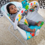 Lehátko hudební vibrační se světly Kick to It Neptune do 9 kg Baby Einstein