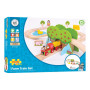 Dřevěná vláčkodráha farma Bigjigs Rail