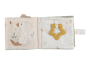 Textilní knížka s aktivitami Newborn Naturals Little Dutch