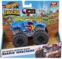 Hot Wheels Monster trucks svítící a rámusící vrak HDX60