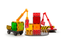 Magnetická stavebnice Builder 32 dílů