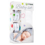 Baby set - bambusová osuška + kočárkový kolíček