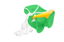 Houpačka Baby sedačková plastová Chemoplast
