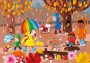 Dřevěná knížka s puzzle 4 roční období Vilac