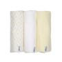 Swaddler Solid Matcha 3 balení 70 x 70 cm Lodger