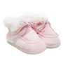 Kojenecké zimní capáčky New Baby růžové
