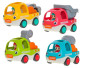 Auto stavební veselé 6,5 cm zpětný chod