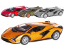 Auto Lamborghini Sian 12,5cm 1:40 kov zpětný chod