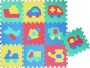 Pěnové puzzle podložka 30cm - auta