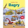 Samolepková knížka Bagry