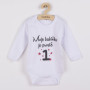 Body s potiskem New Baby Moje babička je prostě jednička - dárkové balení