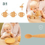 Silikonová jídelní sada Grown-Up Meal Set Little Babymoov