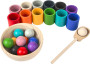 Duhové kuličky a kalíšky 12 barev 2Kids Toys 