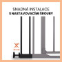 Zábrana Open N Stop 2 rozšíření o 9 cm Hauck