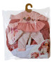 Obleček pro panenku New Born velikosti 40-42 cm s nosítkem do ruky Llorens