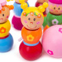 Dřevěné kuželky Víly Bigjigs Toys
