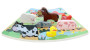Dřevěné puzzle Veselá farma propojitelné 2Kids Toys