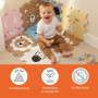 Pěnová podložka Puzzle 30x30 cm 9 ks Zopa