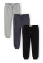 Chlapecké tepláky slim-fit 3pack Mix barev šedá Minoti