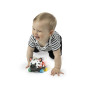 Autíčko a chrastítko 2v1 Curious Car zebra Zen™